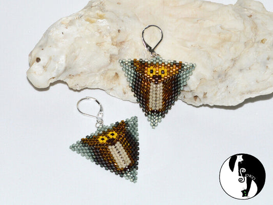 Owl #1 Triangle Pattern - PDF