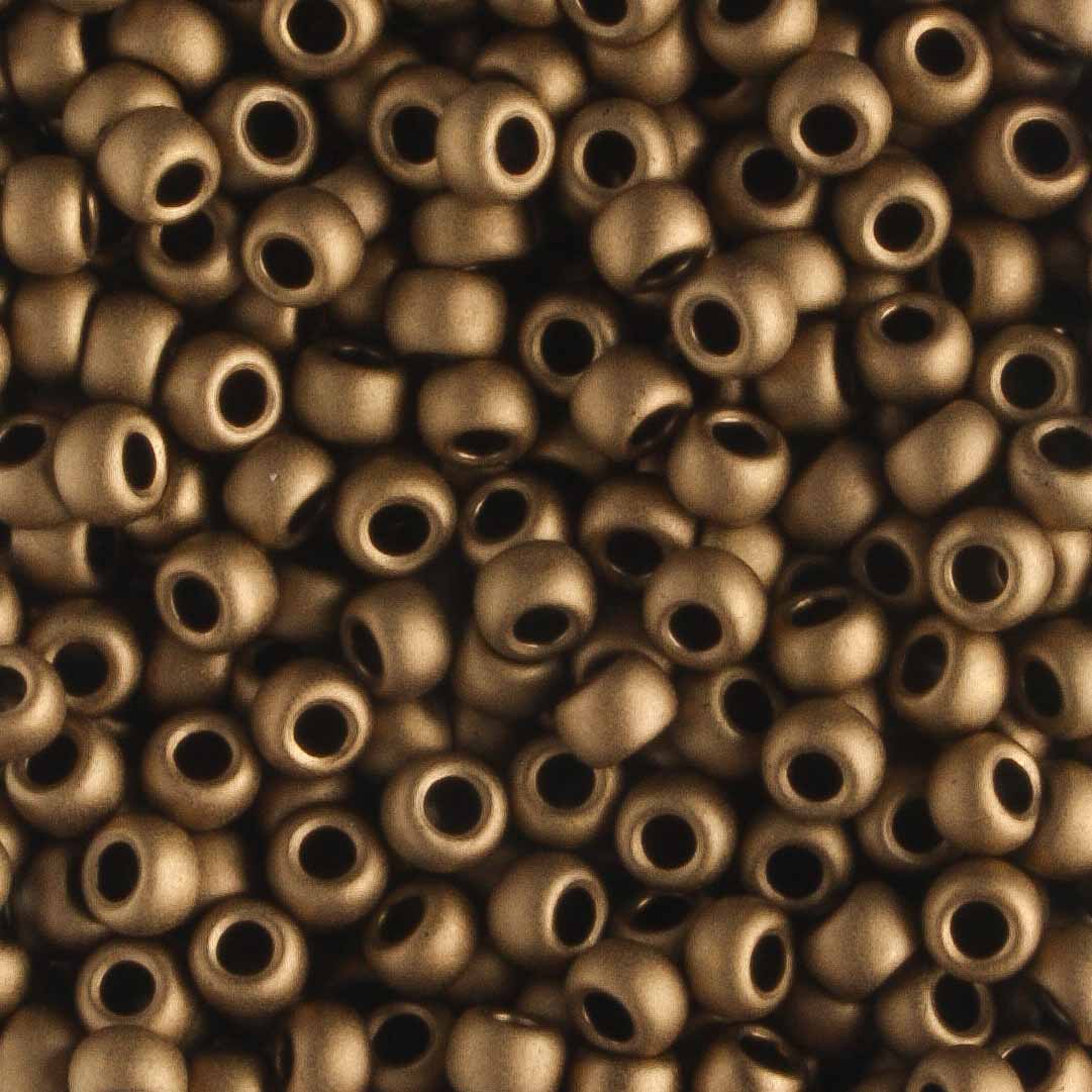 8/0 Frosted Bronze - 10 grams