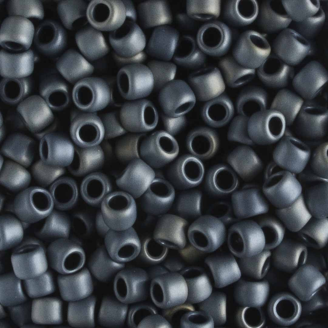 8/0 Matte Gunmetal - 10 grams
