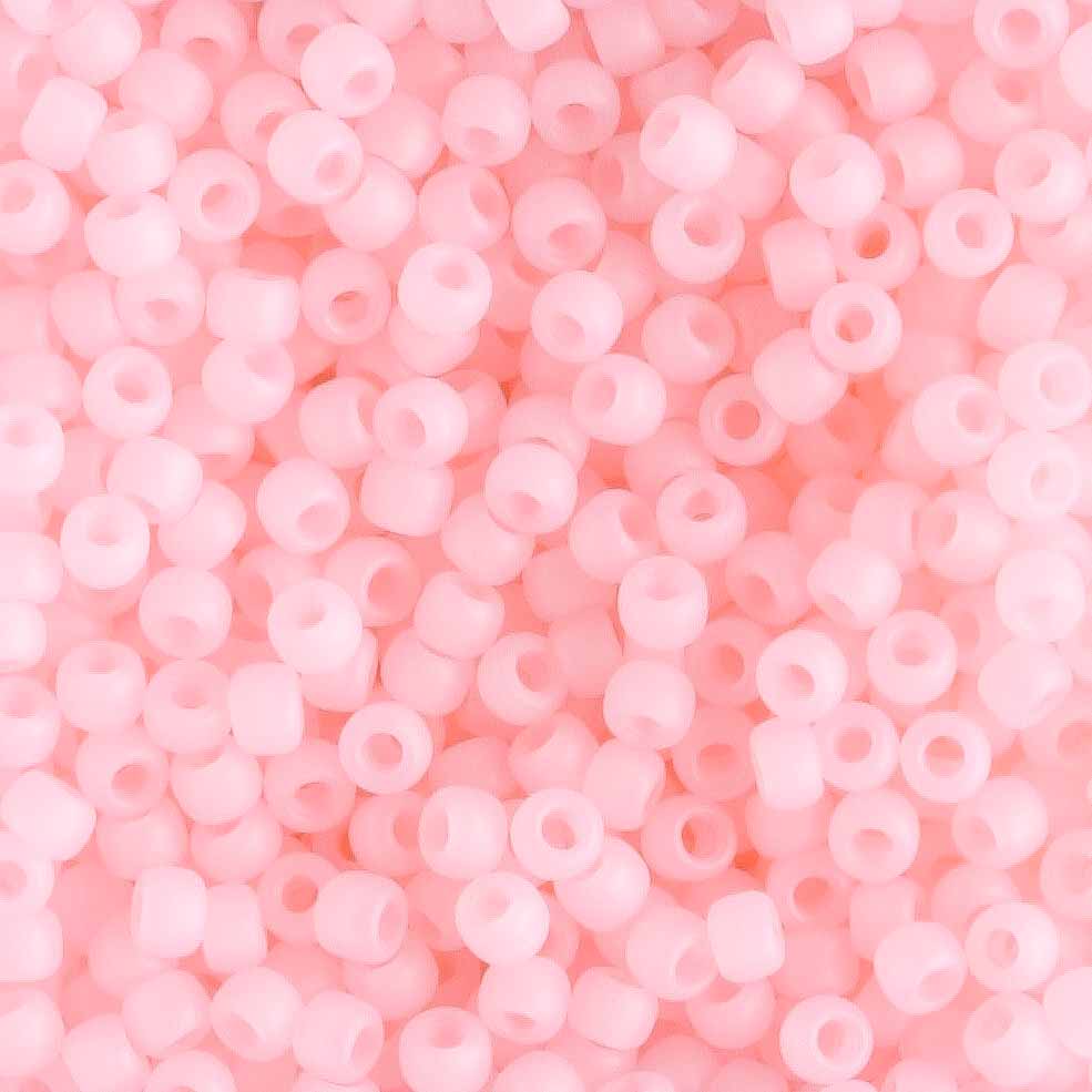 11/0 Ceylon Frosted Innocent Pink - 10 grams