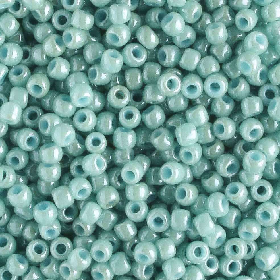 11/0 Opaque Luster Lagoon - 10 grams