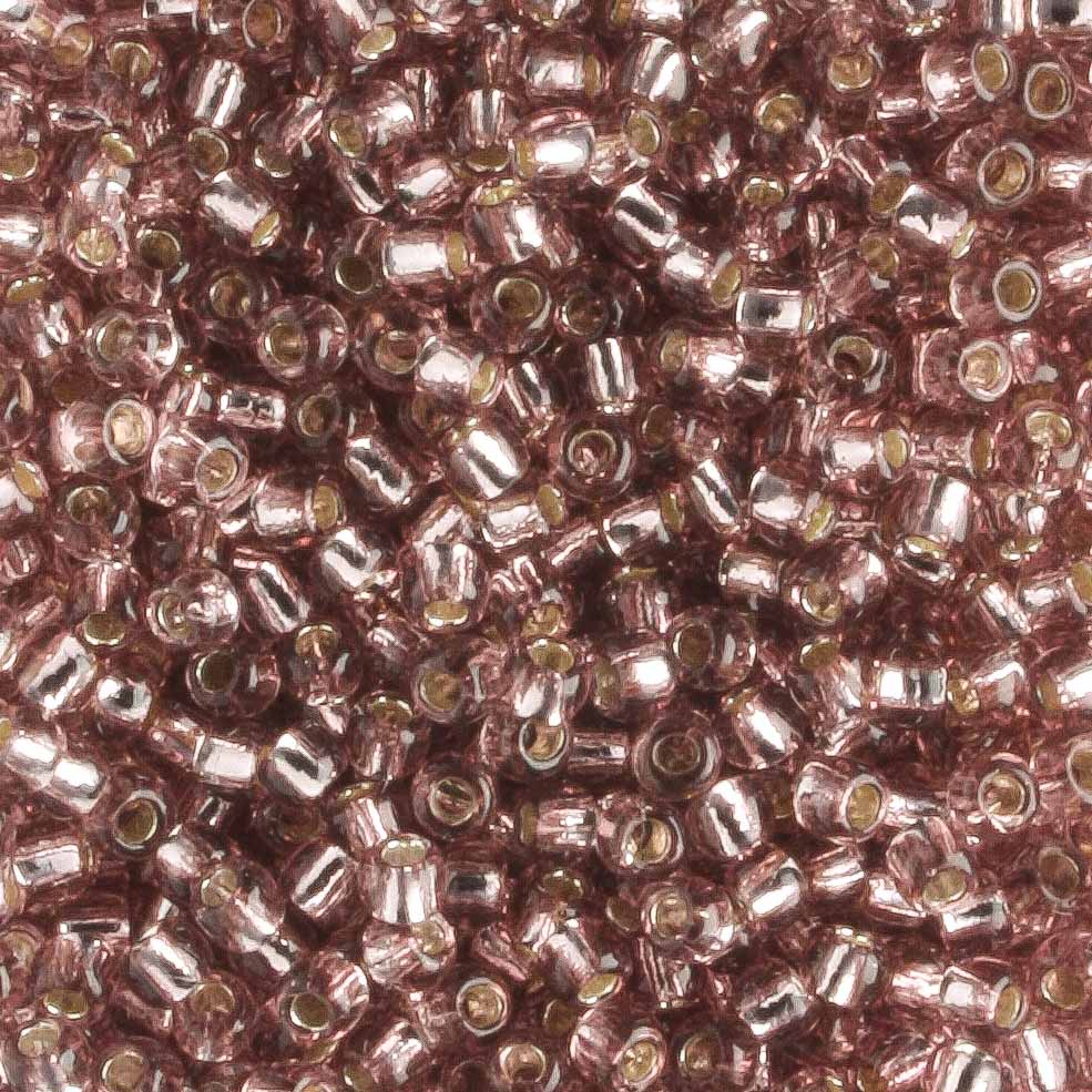 11/0 Silver Lined Light Amethyst - 10 grams