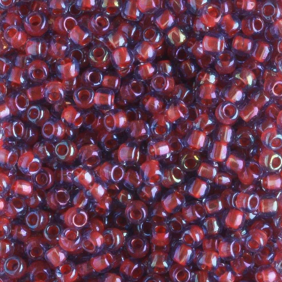 11/0 Color Lined Sapphire Hyacinth - 10 grams