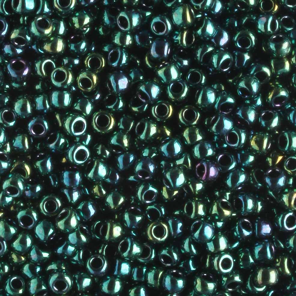 11/0 Higher Metallic June Bug - 10 grams