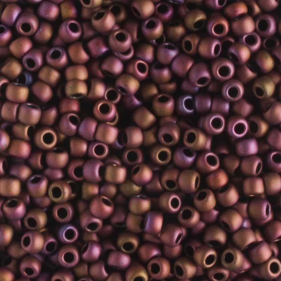 11/0 Matte Mauve Mocha - 10 grams