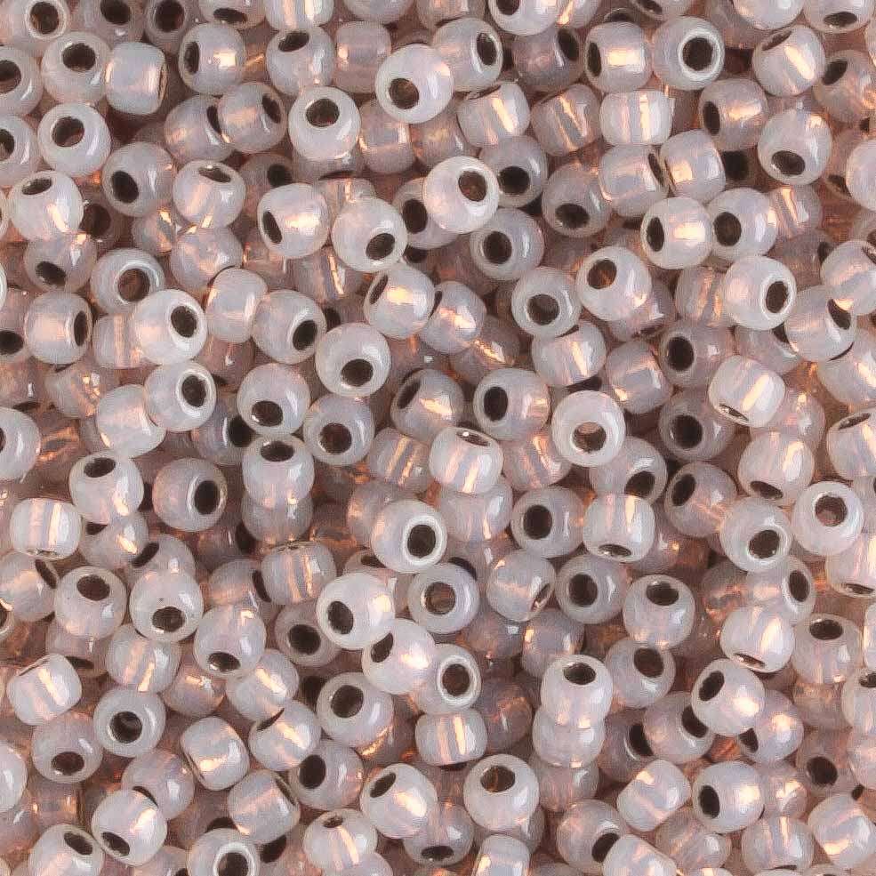 11/0 Copper Lined Alabaster - 10 grams
