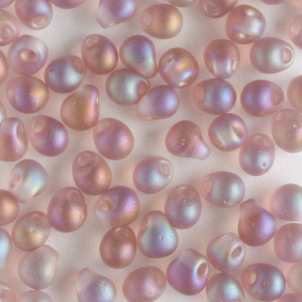 Fringe Bead, Rainbow Lavender Matte - 10 grams