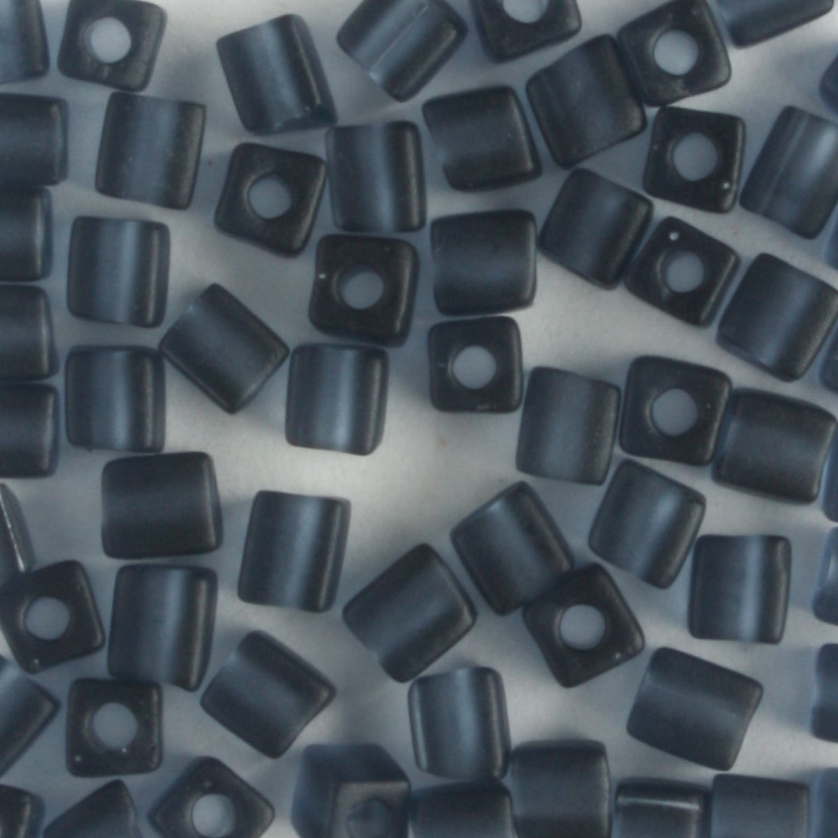 3mm Cube, Montana Blue Matte - 10 grams