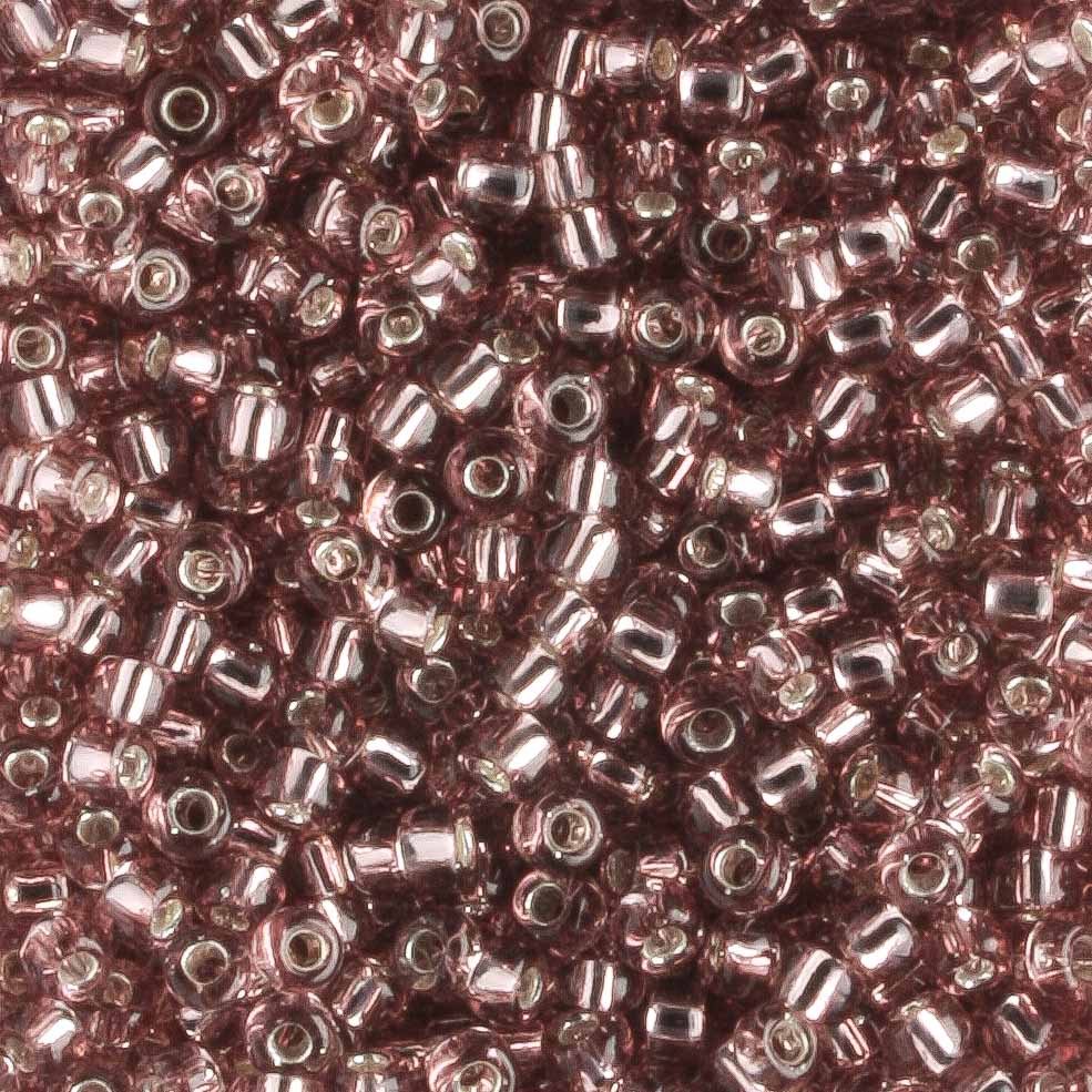 11/0 Silver Lined Light Amethyst - 10 grams