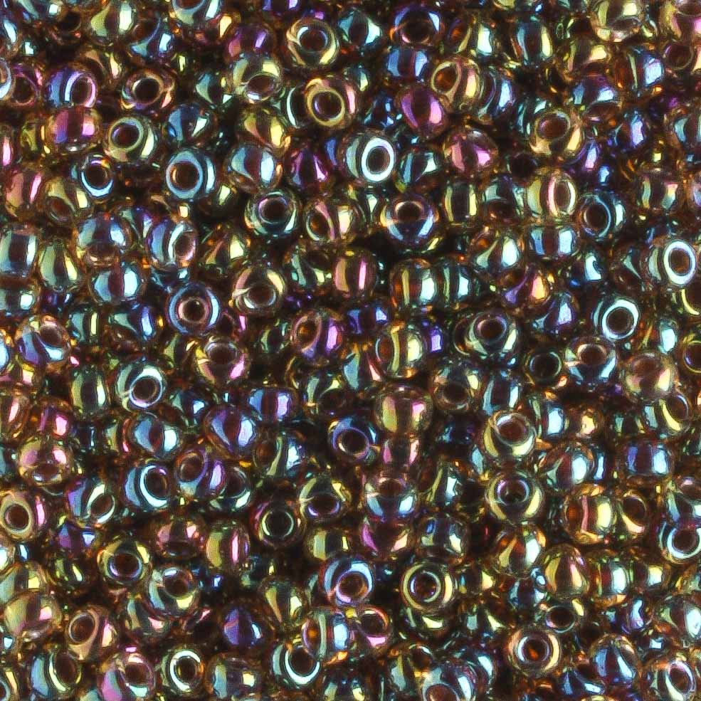 11/0 Rainbow Rootbeer - 10 grams