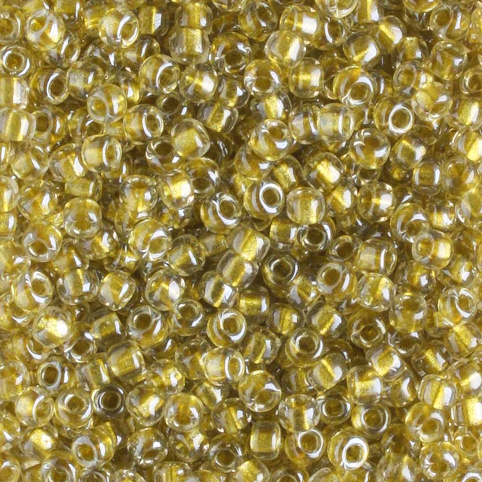 11/0 Silver Lined Jonquil - 10 grams