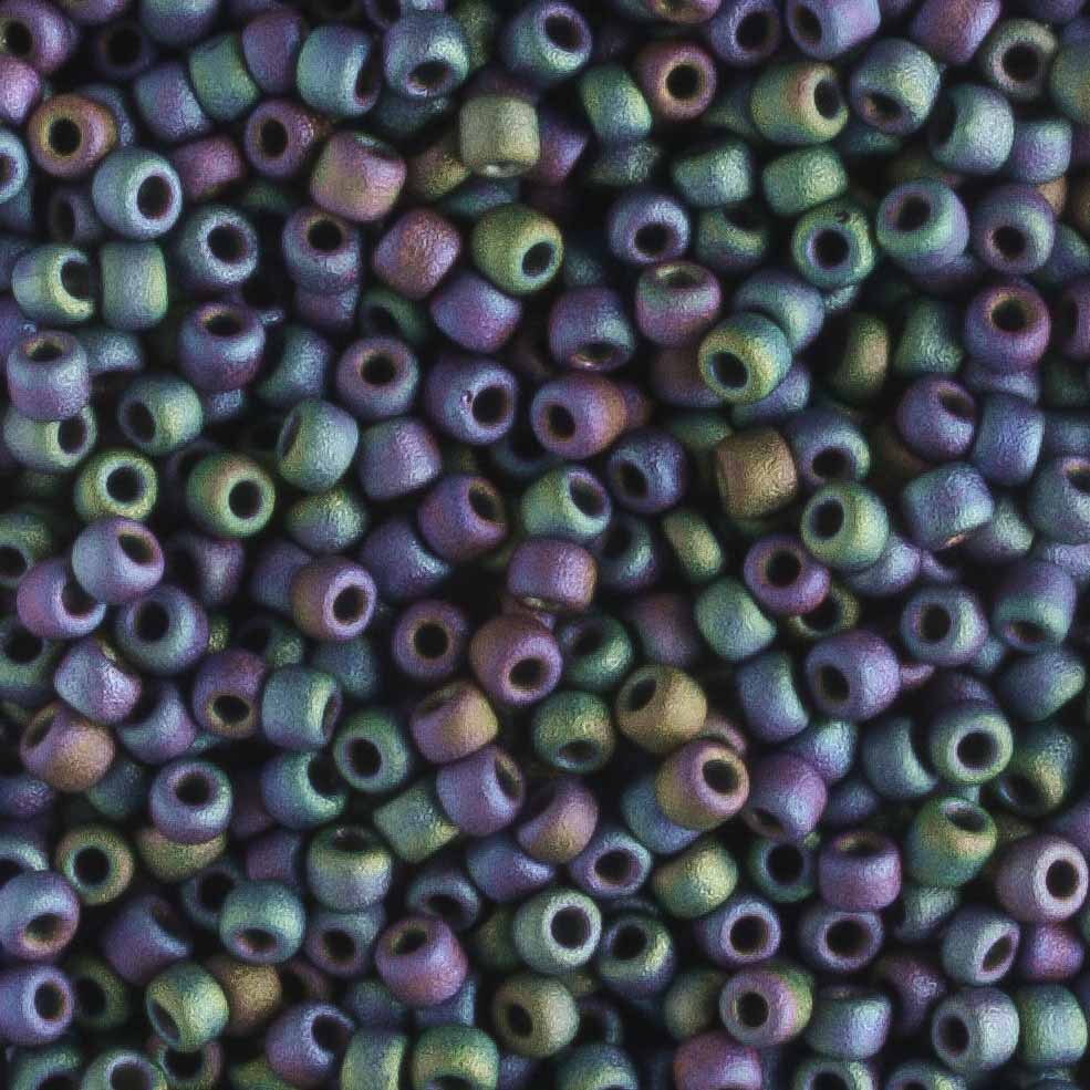 11/0 Matte Blue Green - 10 grams