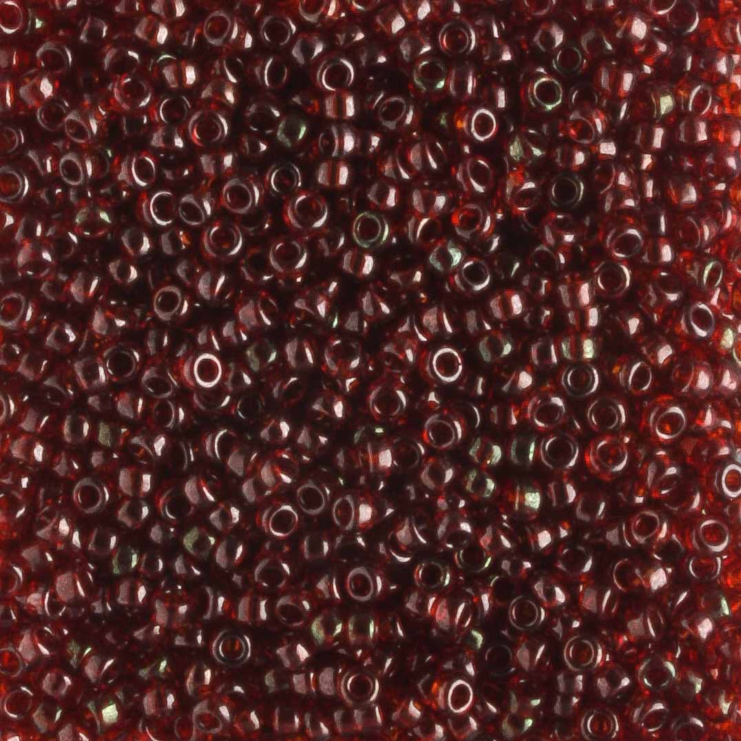 15/0 Cranberry Luster - 5 grams