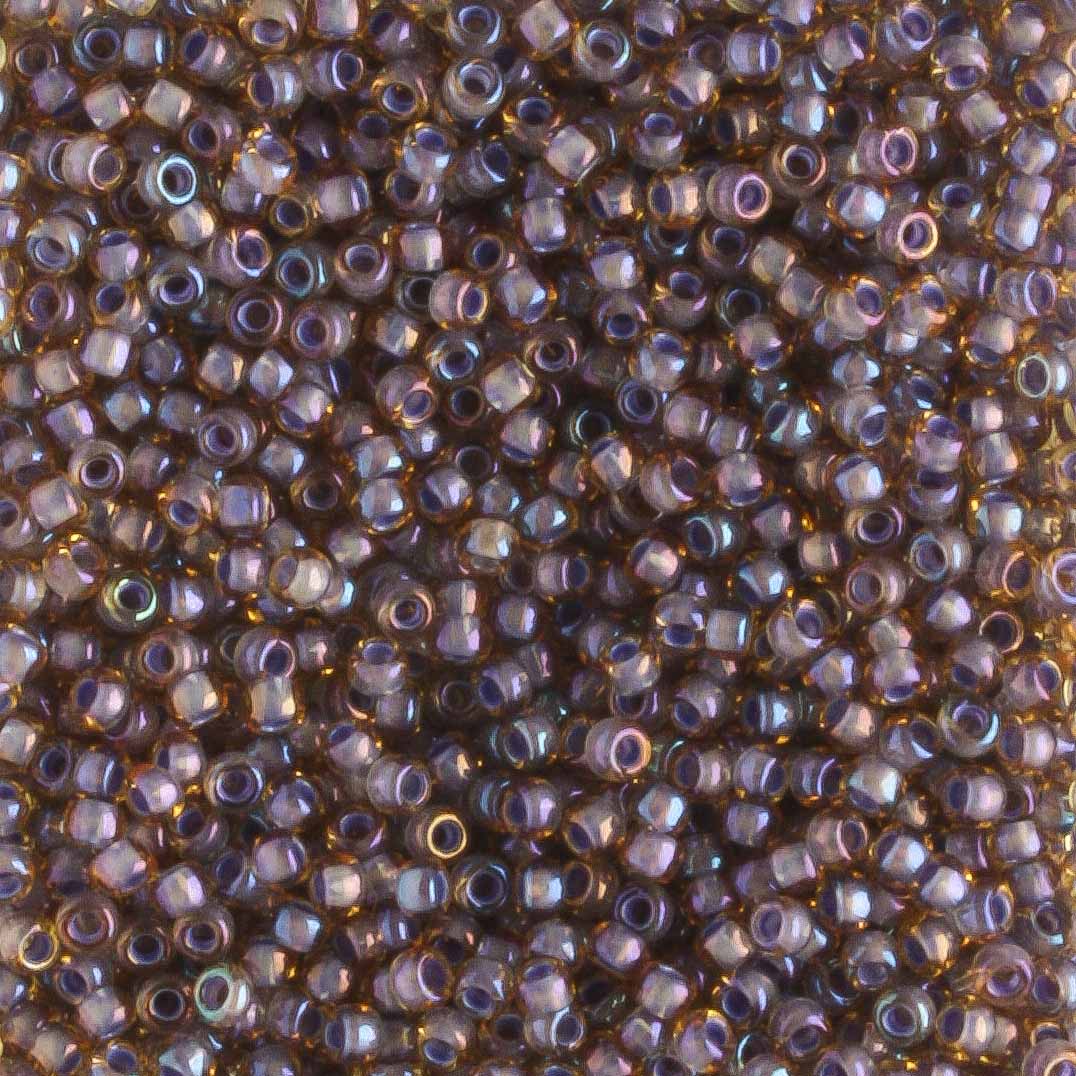 15/0 Purple Lined Topaz - 5 grams