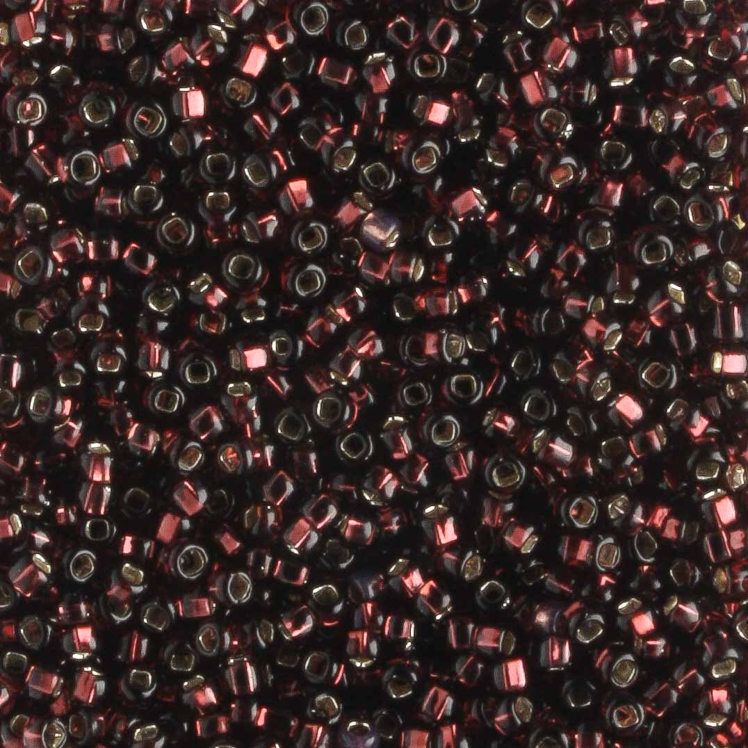 15/0 Silver Lined Purple - 5 grams