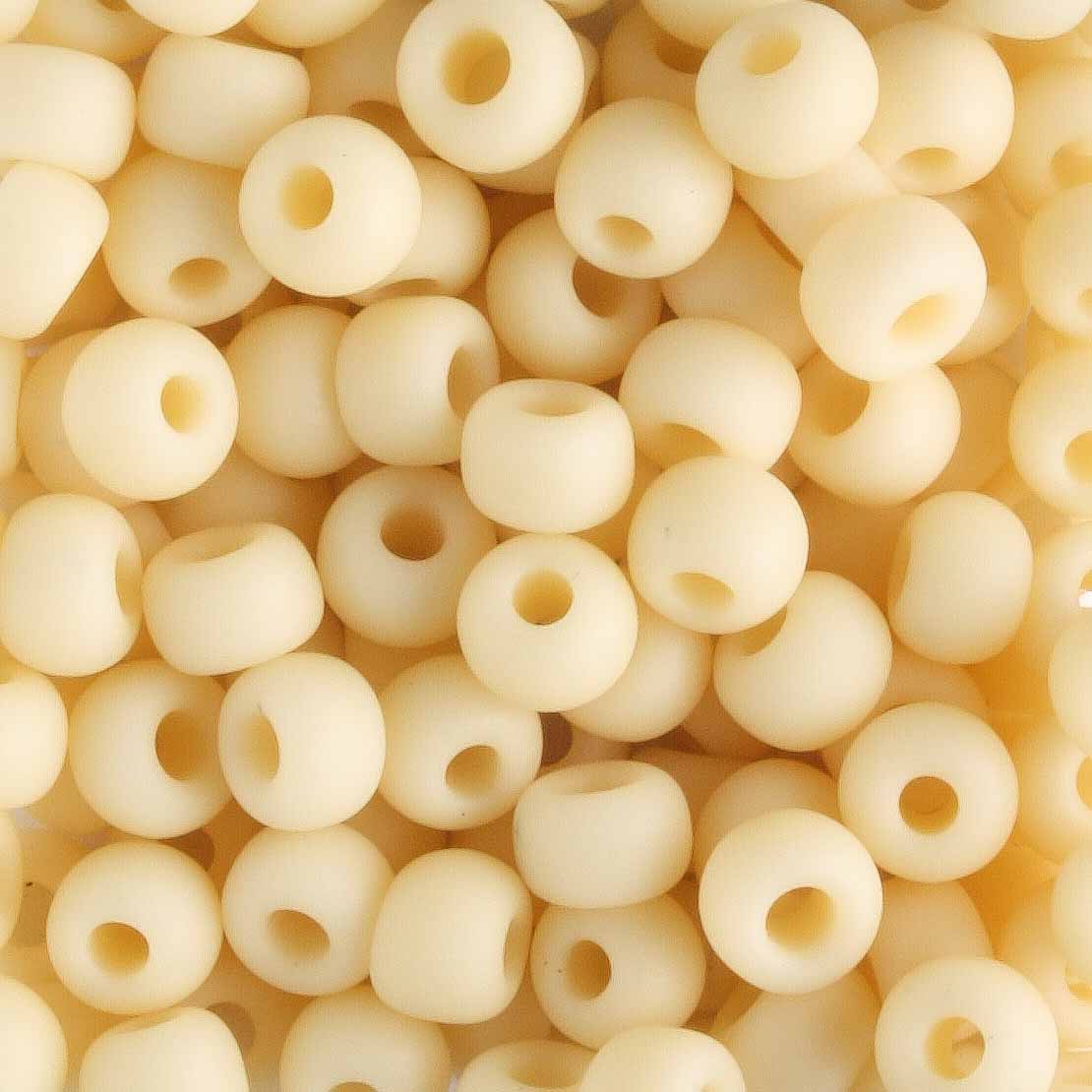 6/0 Matte Ivory - 10 grams