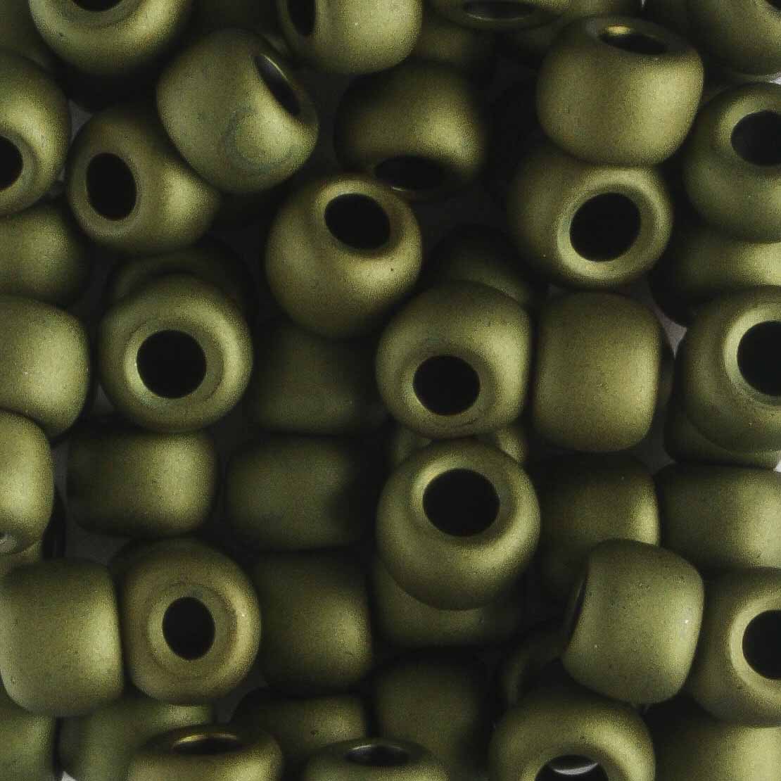 3/0 Matte Metallic Olive - 10 grams