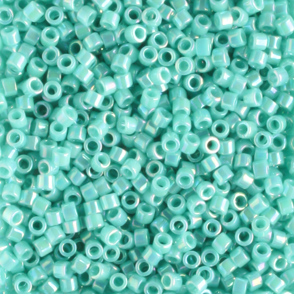 DB0166 Opaque Rainbow Turquoise Green