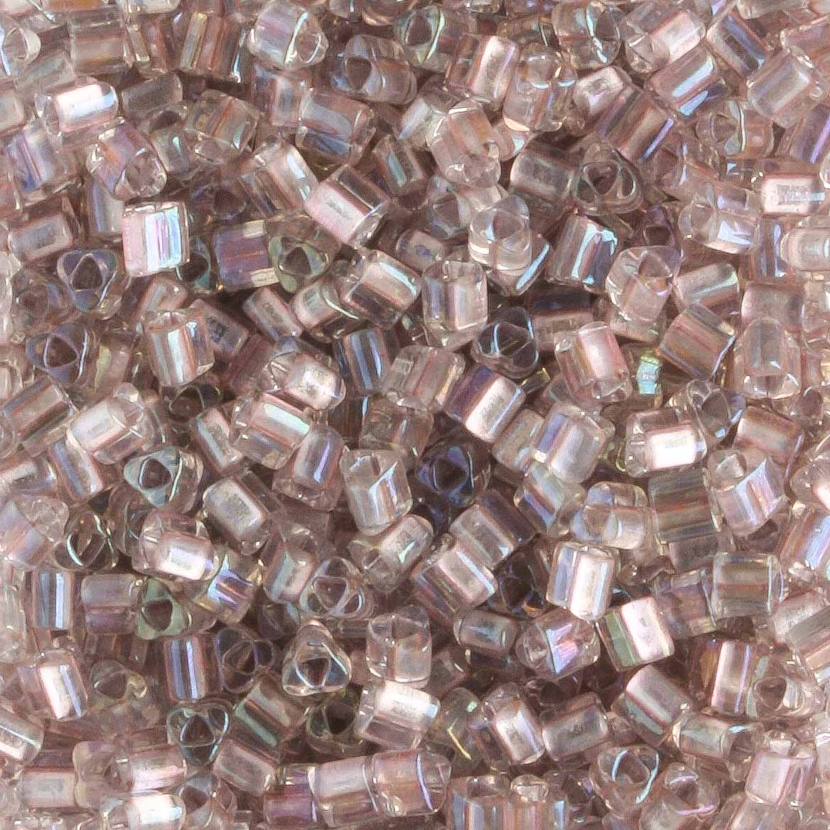 11/0 Triangle Silver Lined Light Amethyst - 10 grams