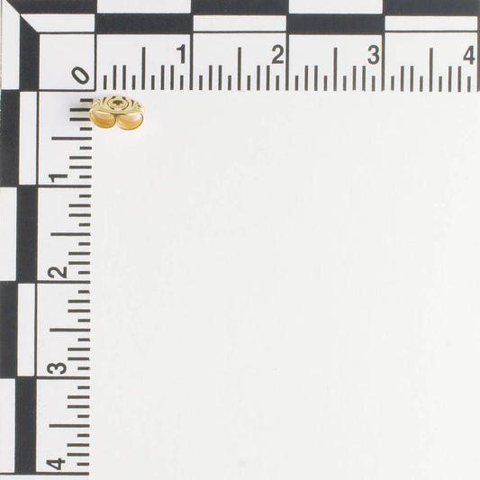 Earring Back, Gold, 5 Pairs