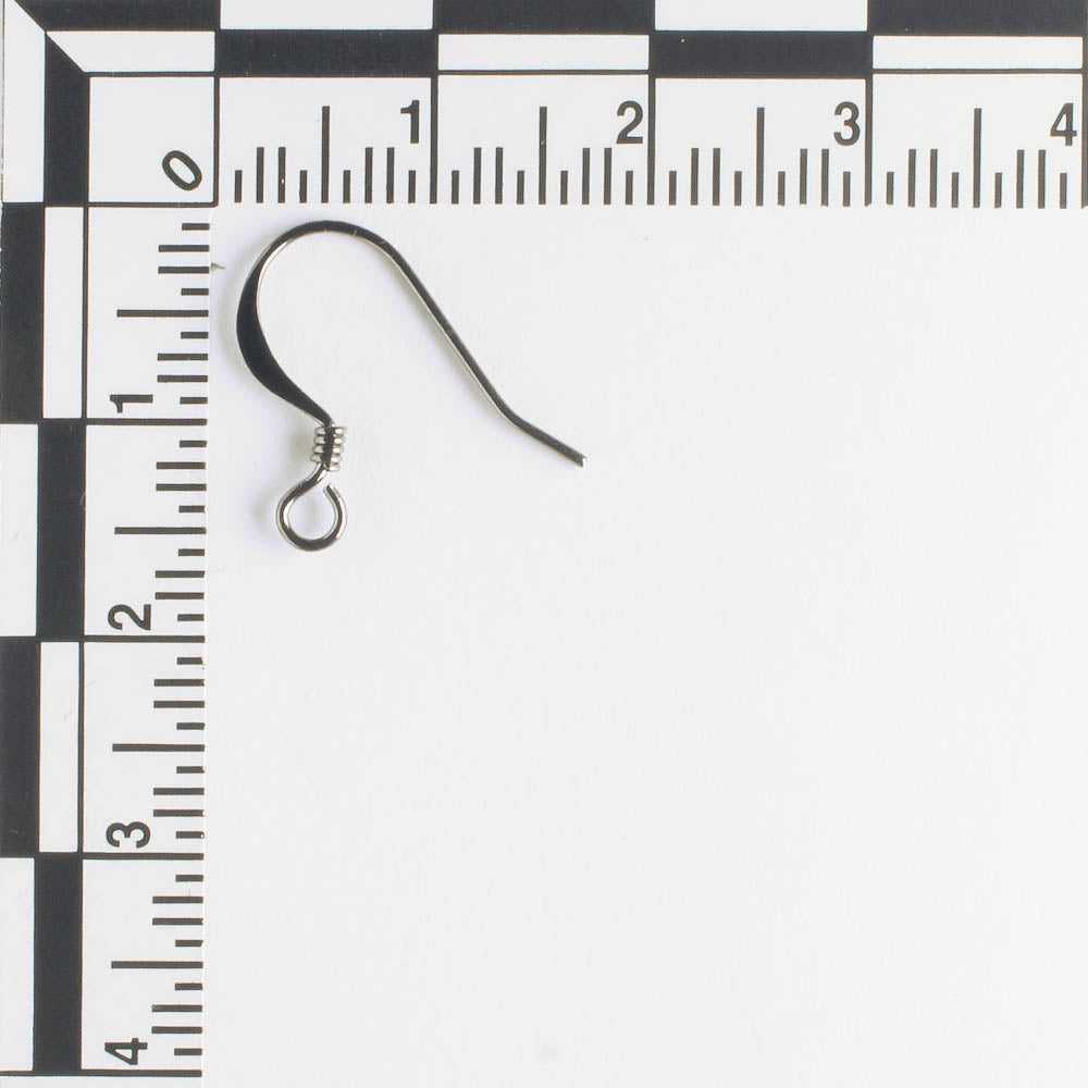 Earring, Black Oxide - 5 Pair