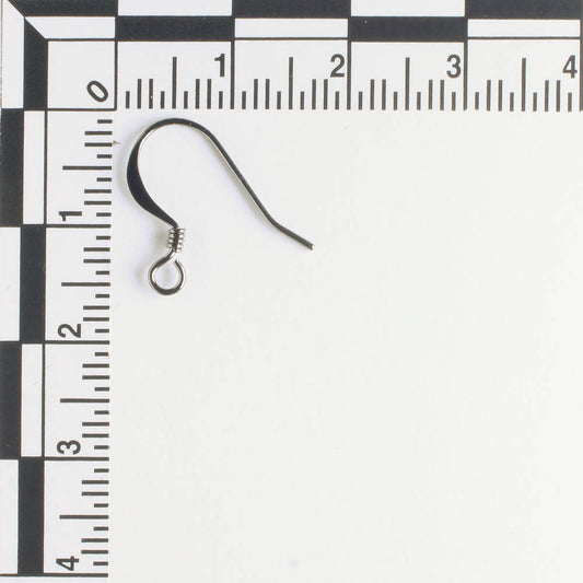 Earring, Black Oxide - 5 Pair