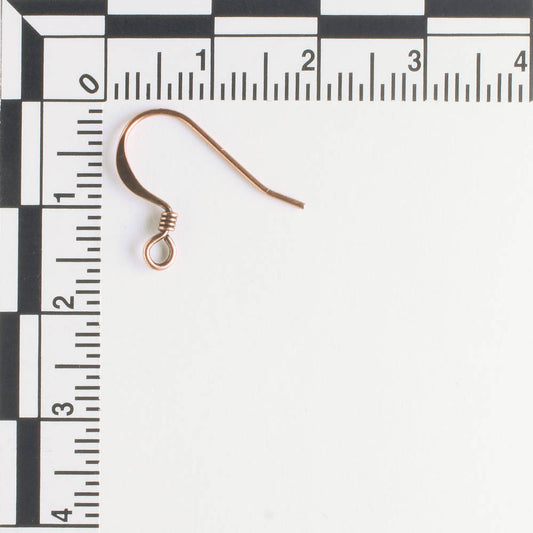 Earring, Antique Copper - 5 Pair