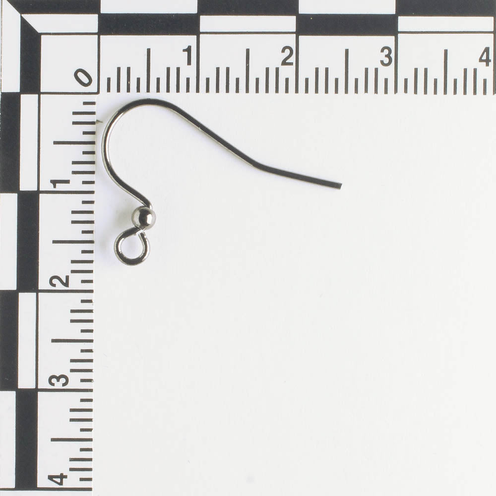Earring, Black Oxide - 5 Pair