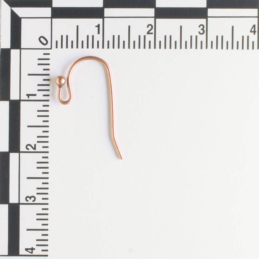 Earring, Antique Copper - 5 Pair