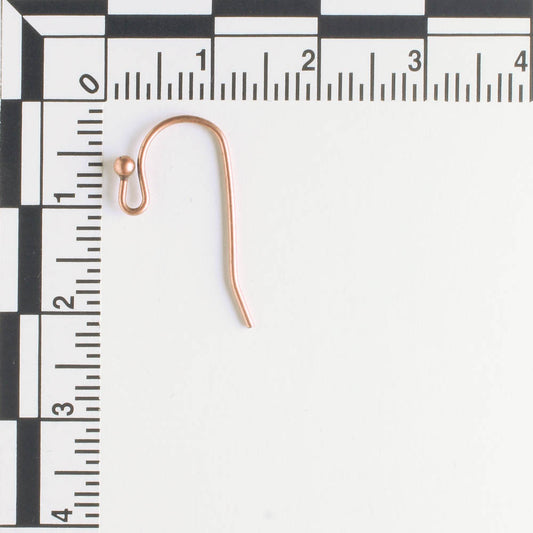 Earring, Antique Copper - 5 Pair