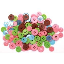 Button Clean Assortment - qty 140