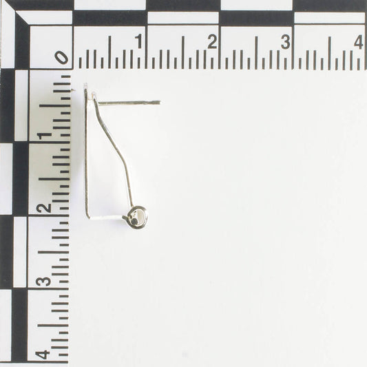 Earring, Silver - 1 Pair