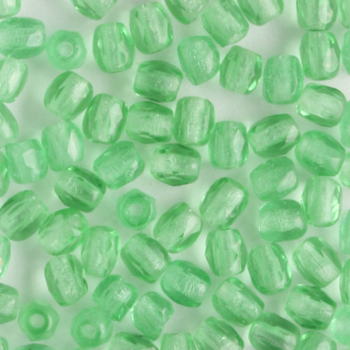 3mm Round Fire Polish Green