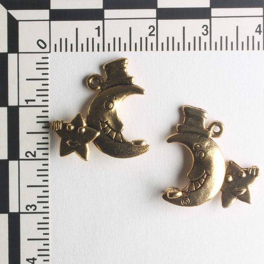 Charm - Moon and Star