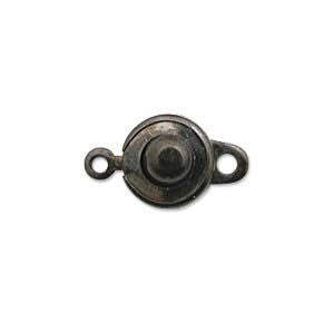 Ball and Socket Clasp, Gunmetal