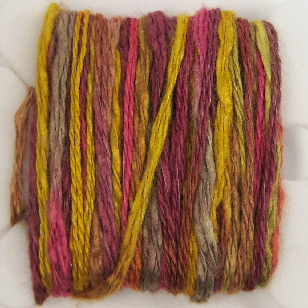 Hand Dyed 2 Ply Rayon Yarn - 6 Yard Bobbin