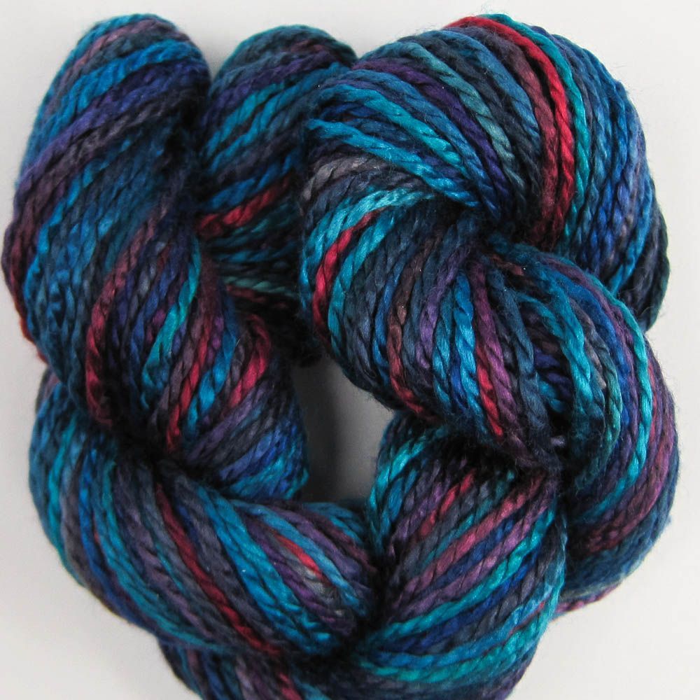 Hand Dyed Matte Silk Yarn - 36 Yard Skein