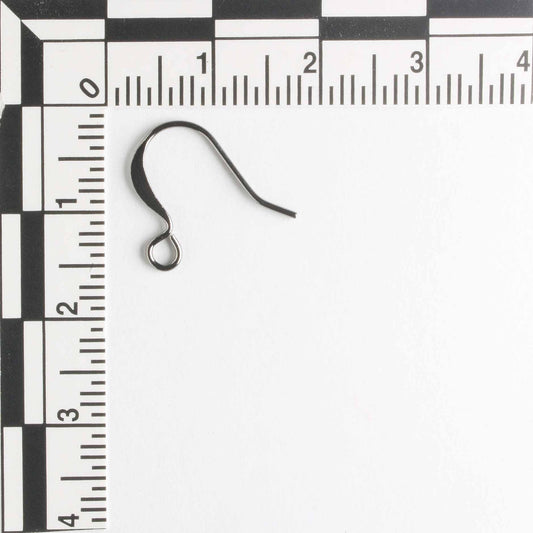 Earwire, Gunmetal - 5 pair