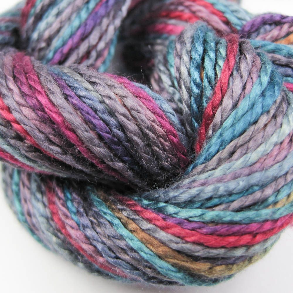 Hand Dyed Matte Silk Yarn - 36 Yard Skein