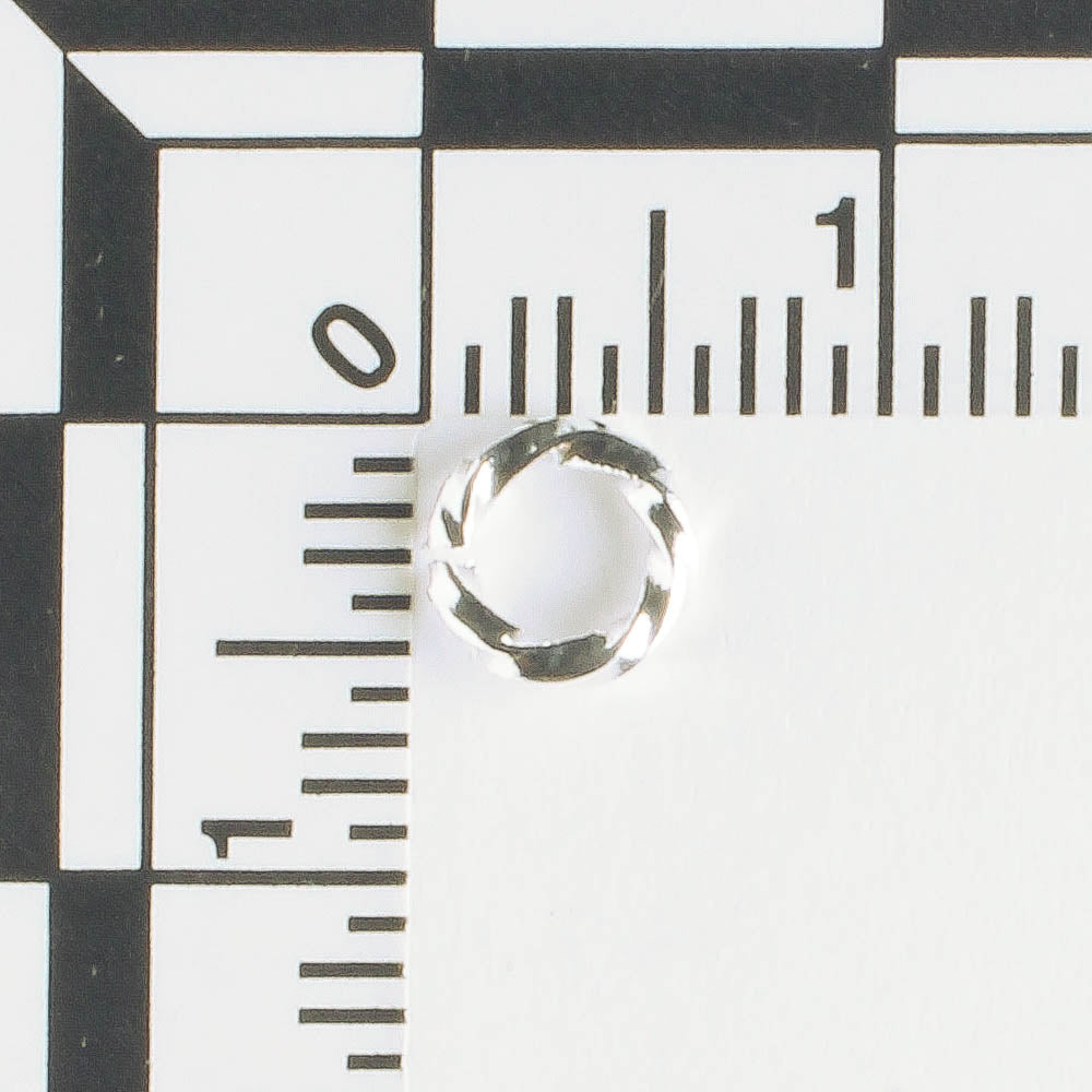 Jumpring Silver Twisted - qty 100