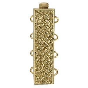 4 Strand Clasp Gold