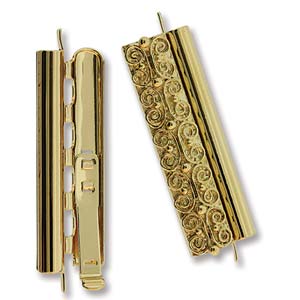 Beadslide Clasp Gold 29mm