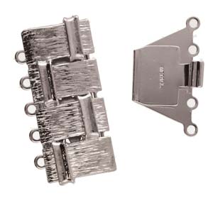 5 Strand Clasp Silver