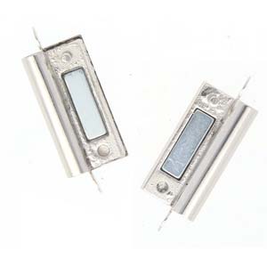 Beadslide Clasp Silver 18mm Magnetic