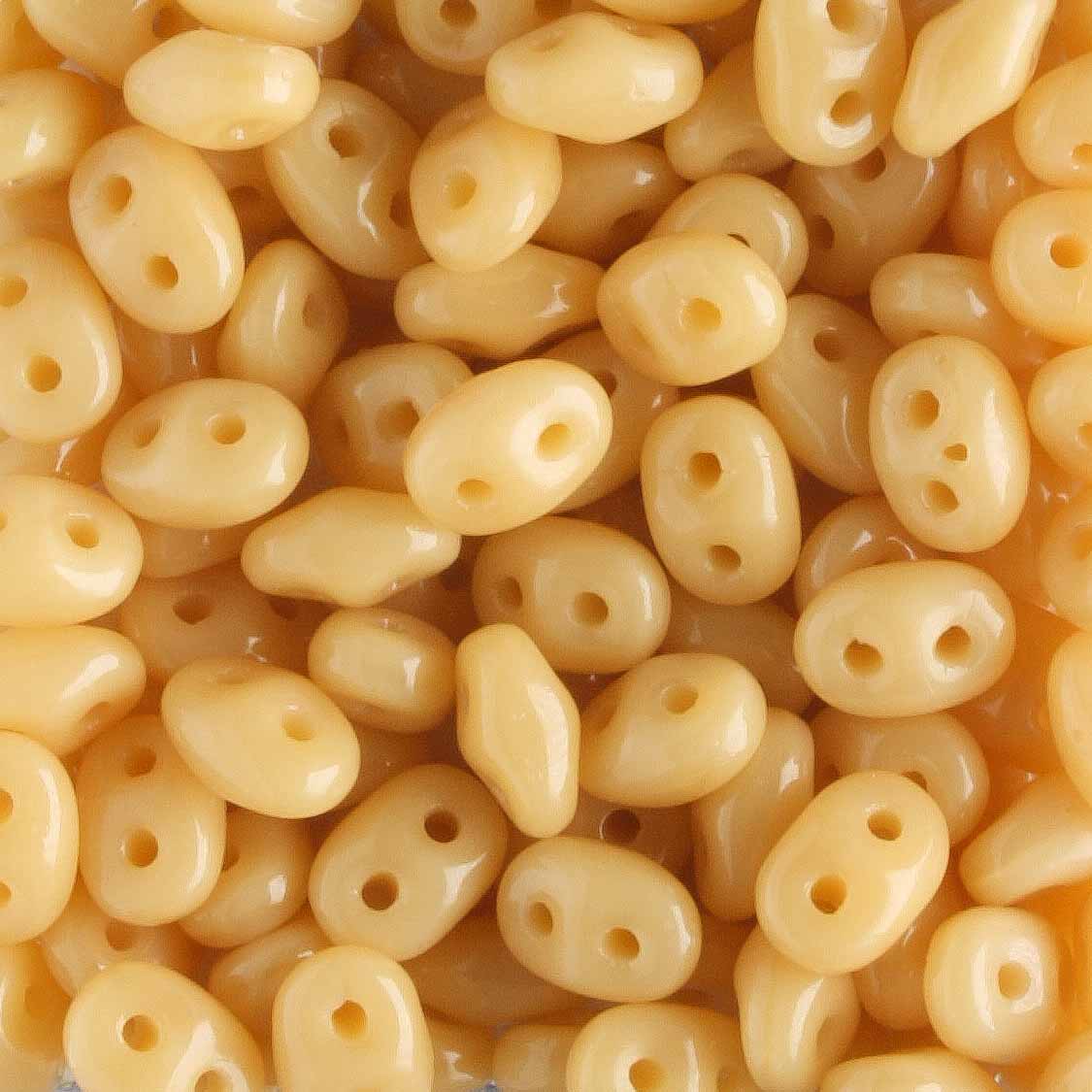 Superduo Opaque Ivory - 10 grams