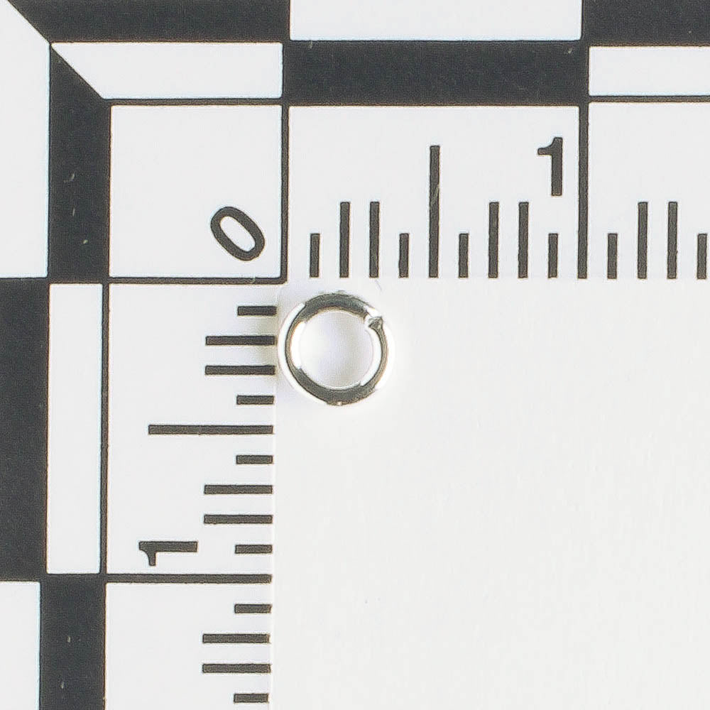 Jumpring Silver 4mm 20ga - qty 100