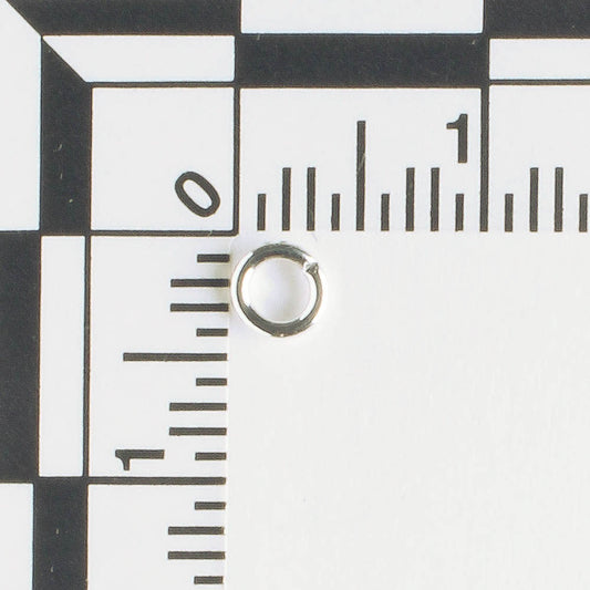 Jumpring Silver 4mm 20ga - qty 100