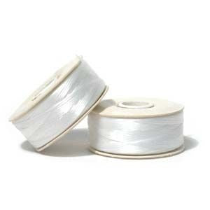 Nymo Size D Bobbin White - each