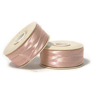 Nymo Size D Bobbin Baby Pink - each