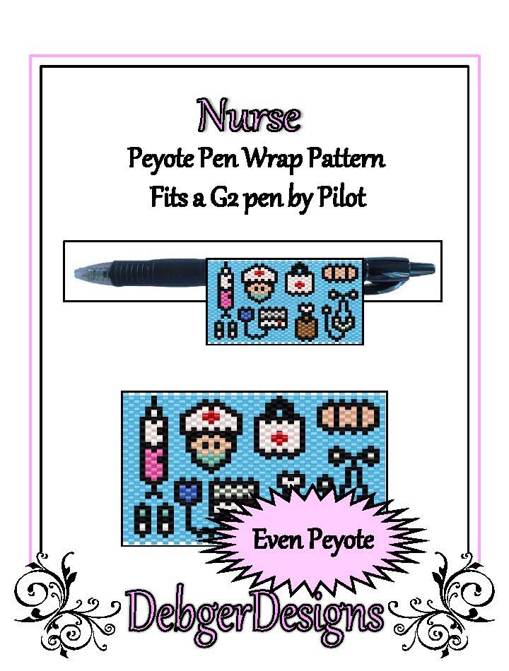 Nurse Pen Wrap Pattern - PDF